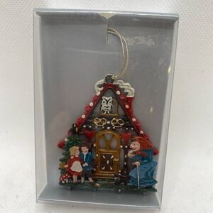 Hansel & Gretel, House, Witch Ornament made in Germany